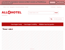 Tablet Screenshot of all4hotel.sk